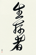 Japanese Calligraphy Art - Survivor (seizonsha)  (VD2A)